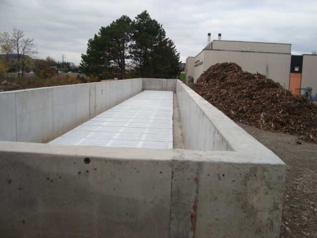 Biofilter cell (empty) Biofilter media containment cell (empty)